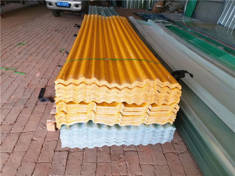 Good Quality Factory Directly Supply clear corrugated plastic roofing sheets plastic for roofing covering