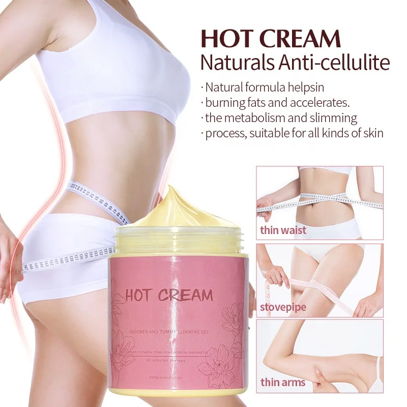 Custom Private Label Weight Loss slimming fat burn Anti Cellulite Fat Body Burning Ginger Hot Slimming Cream (1600429503161)