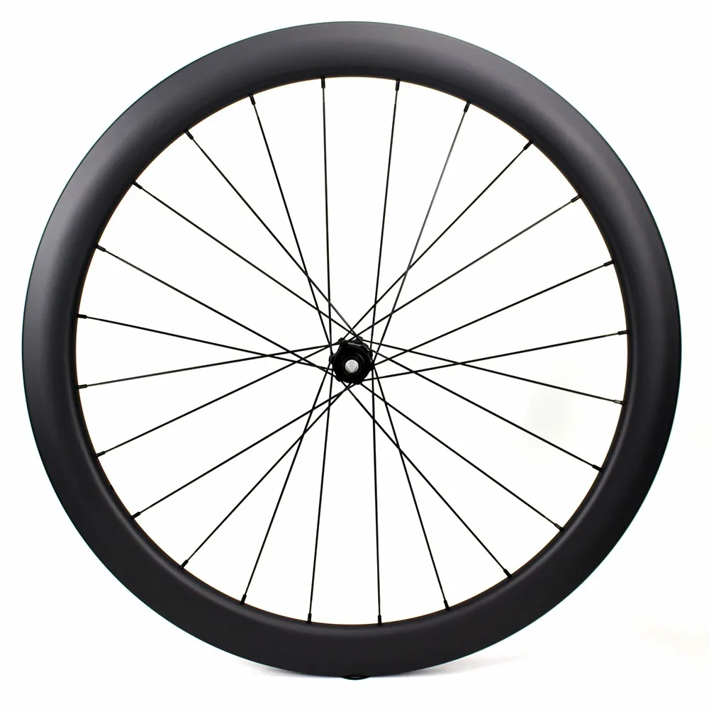 Chinese carbon fiber rim 50mm depth 700c cycling clincher carbon wheels