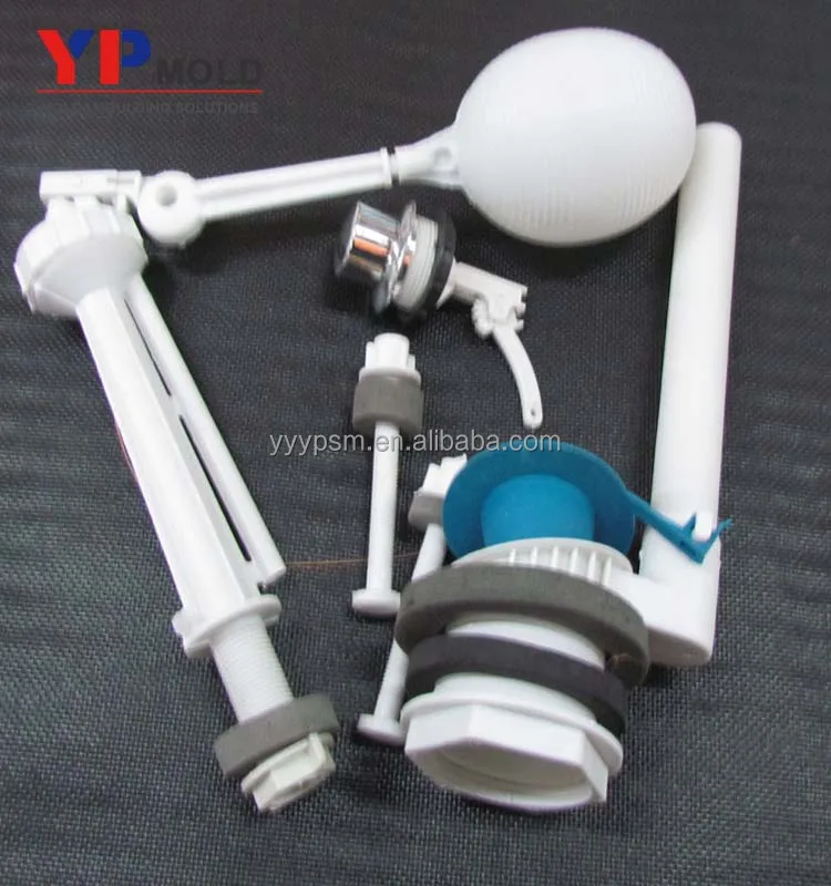 Plastic Injection Molding Manufacturer Adjustable Side Fill Toilet Inlet Valve Cistern Plastic Injection Mould Mold