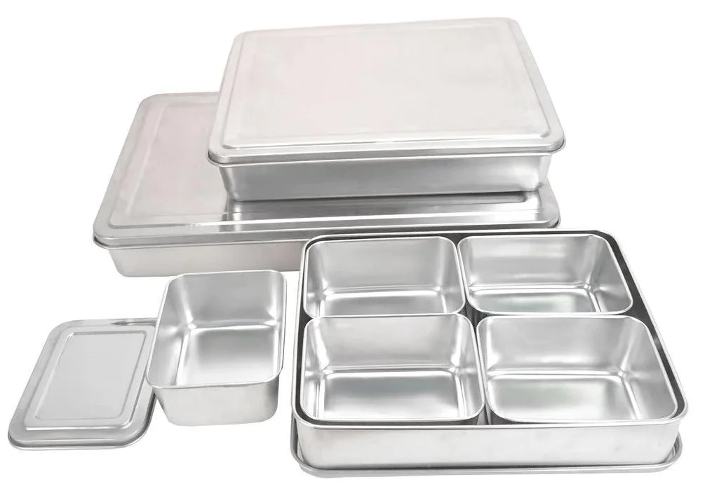 Nansheng stainless steel spice jar Japanese 4 in 1 seasoning box storage food container