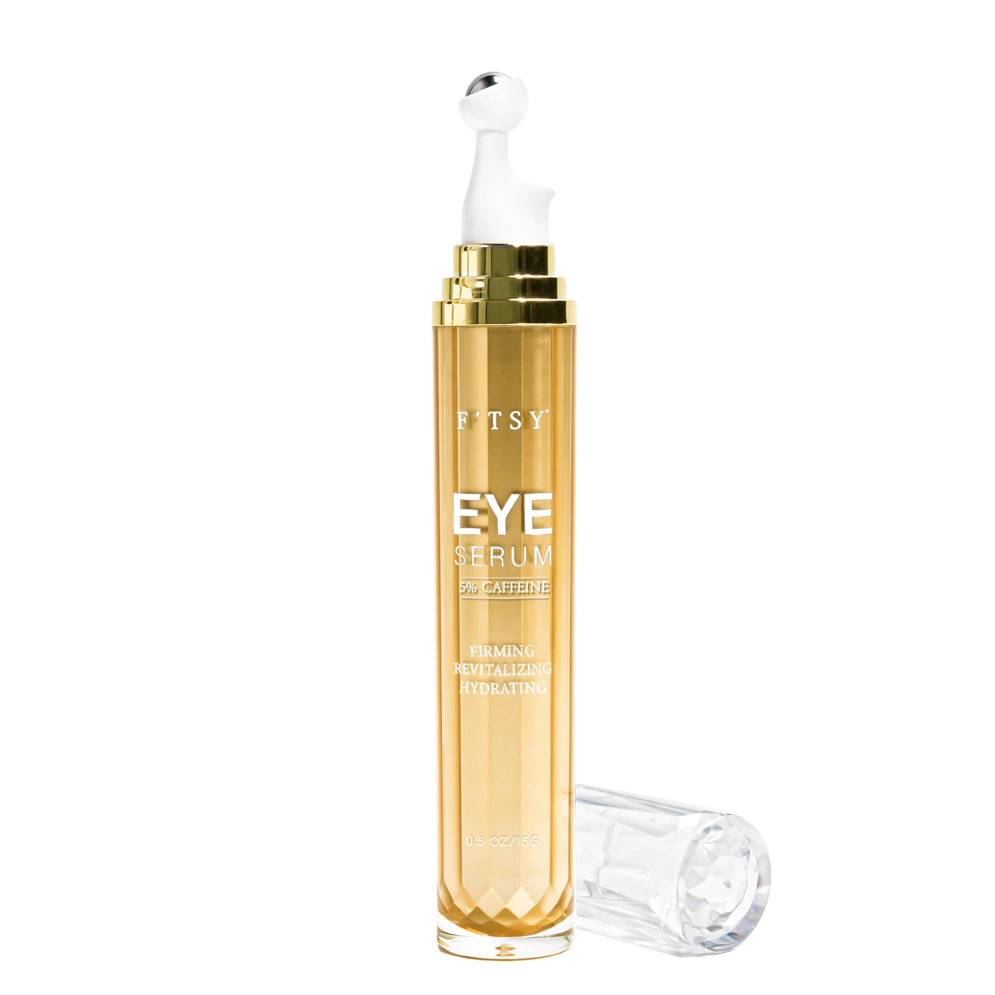 Hot Selling Organic Dark Circles Remover Anti Aging Eye Roller Serum Anti-puffiness With Hyaluronic Acid For Skin Care