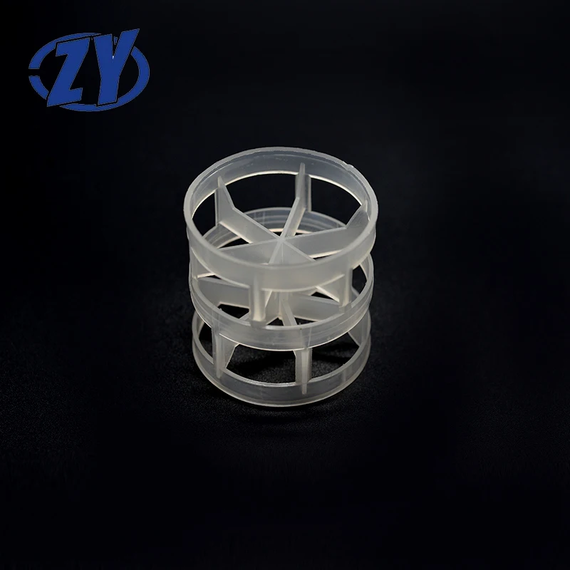 Pall ring polypropylene scrubber packing for tower packing Pall ring price random packing plastic in china ptfe pall ring