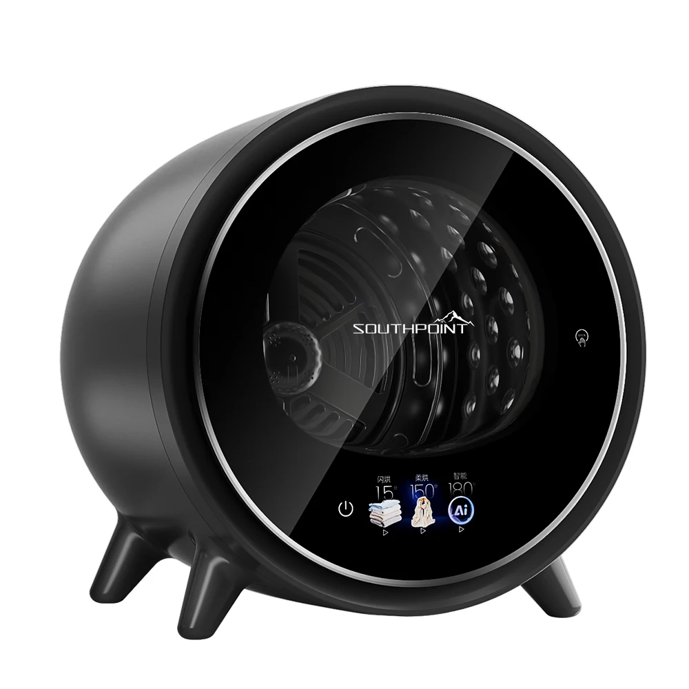 2KG Portable Mini Tumble Dryer Silent Sterilization Clothes Underwear Dryer for Household Dormitory Automatic Type Hotel Use