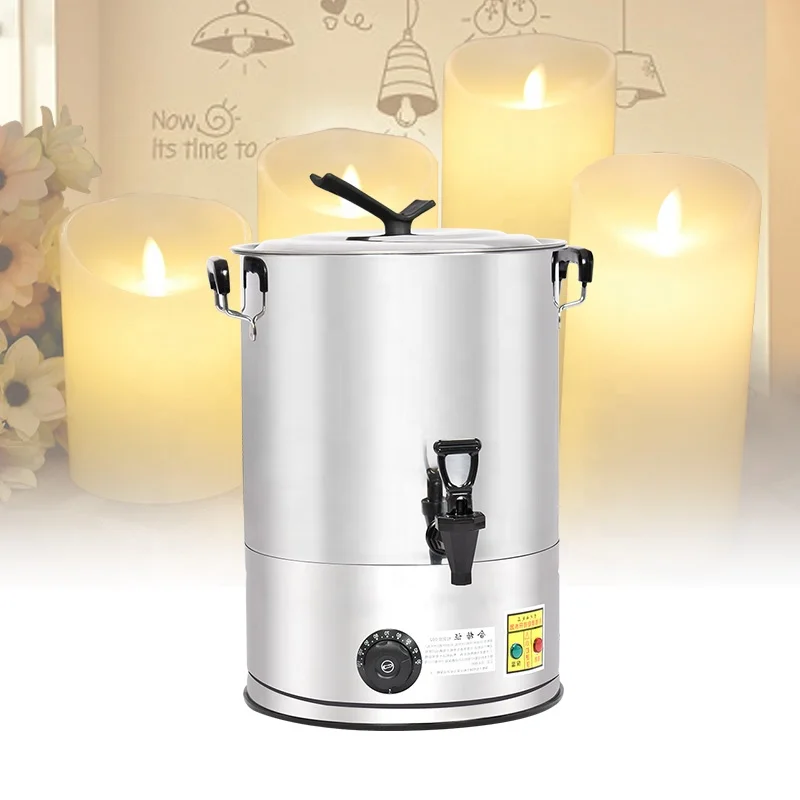 Полный Профессиональный воск пчелиный воск соевый столовый Стартовый Набор для изготовления свечей с набором печки для начинающих изготовление собственных принадлежностей