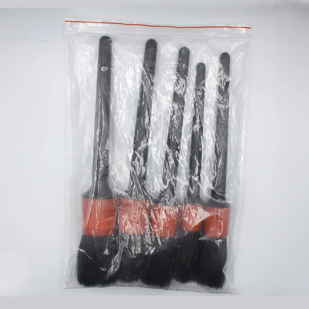 Высококачественная щетка для чистки деталей автомобиля, 5 комплектов