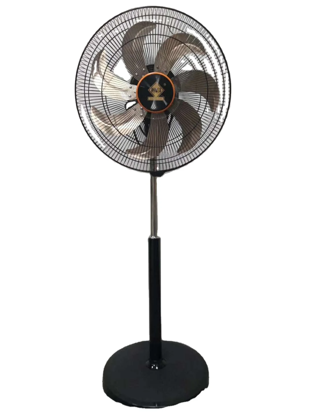 luxury 18inch Electric Cooling summer floor 7 blades  round metal base stand fan