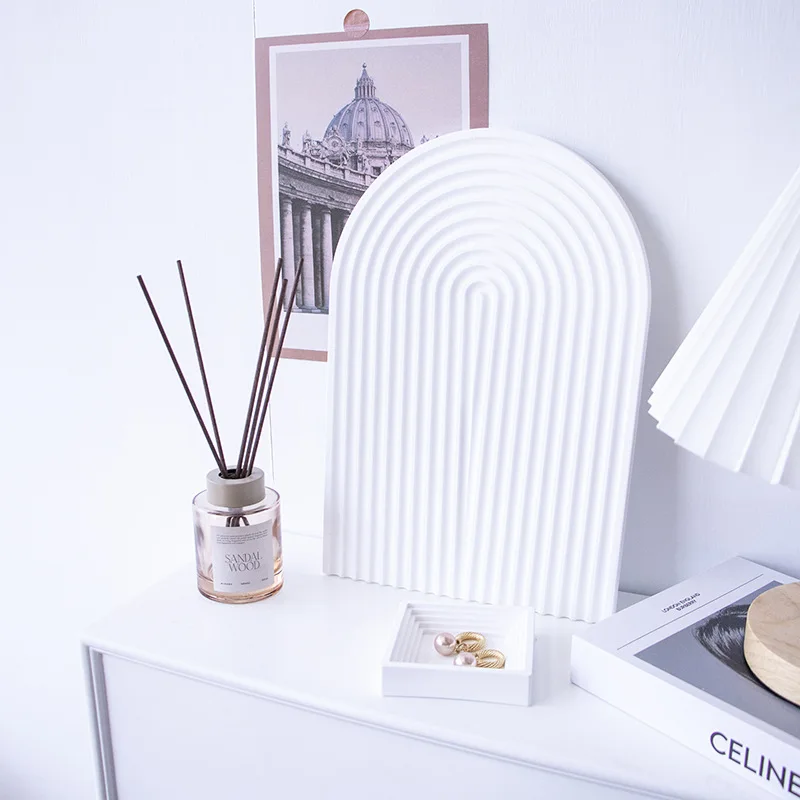 С ВОЛНИСТЫМ рисунком штукатурка для хранения лоток студийной фото видео съемки Фото Опора украшения фоны предметной