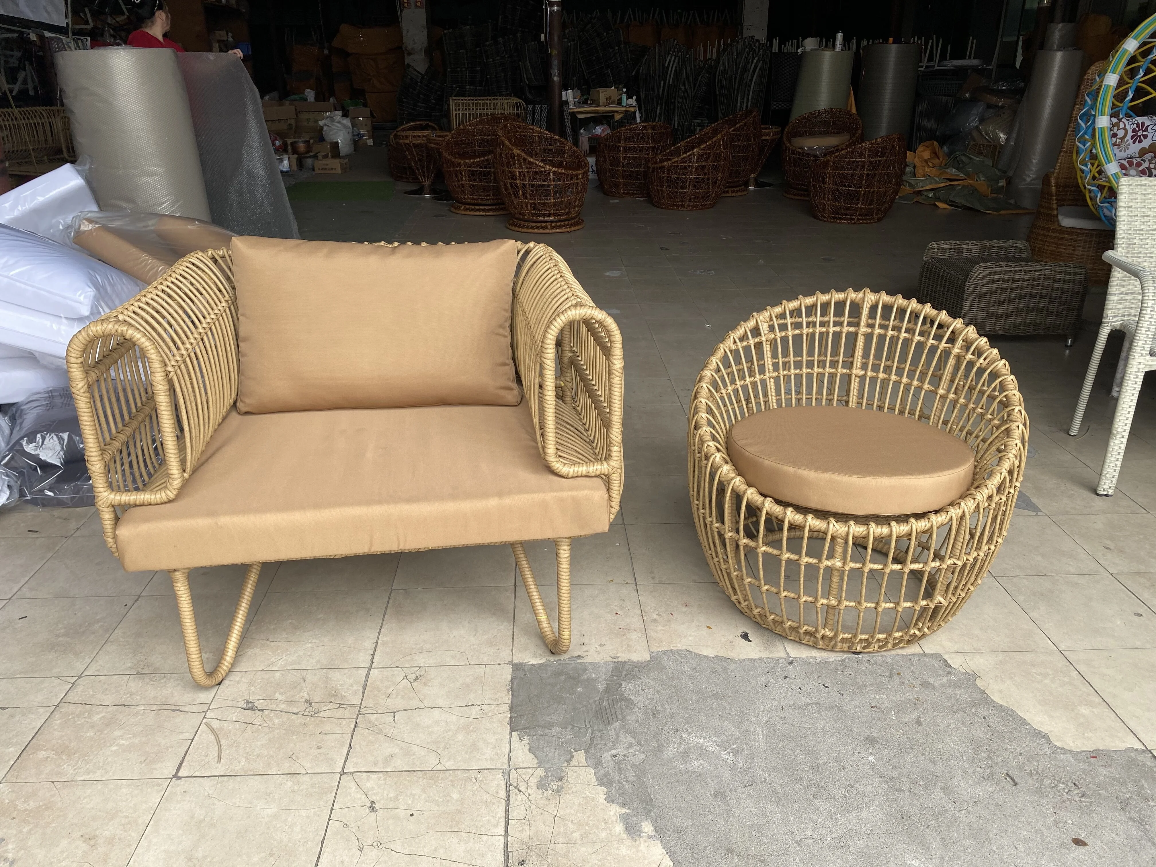 new model bedroom furniture for rattan