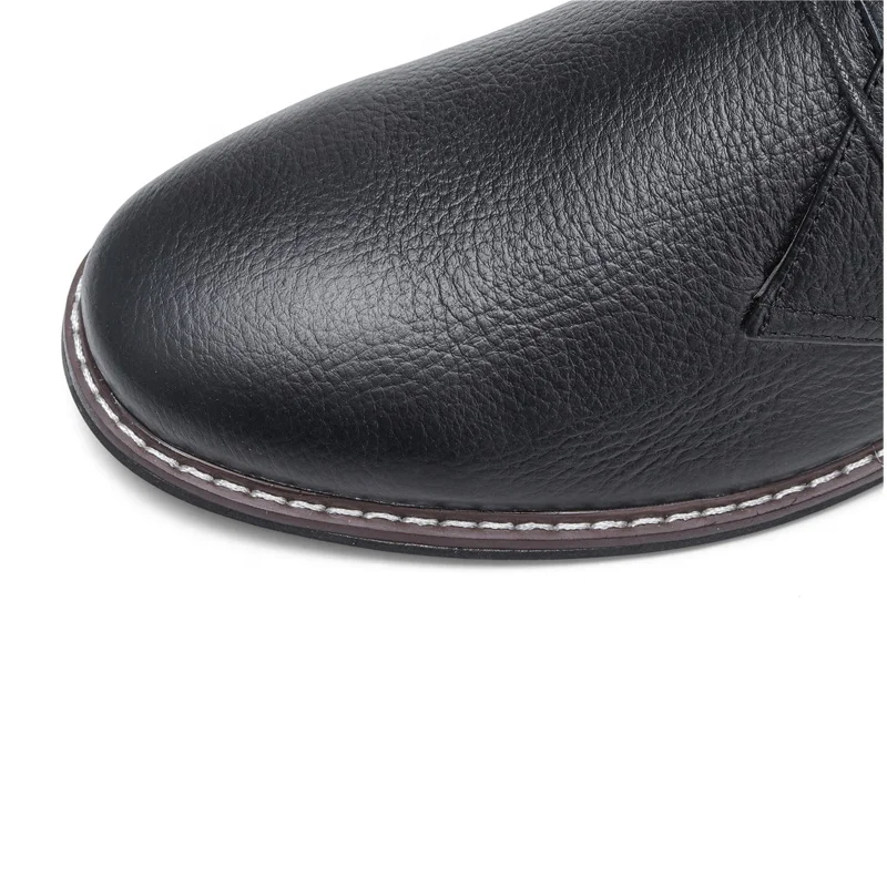 Factory Wholesale Genuine Leather Desert Boots  Custom Chukka Ankle  Shoes Dress Boots for Men