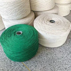 7-10 cotton yarn composite tag Christmas crafts cotton ball binding zongzi crab cotton rope