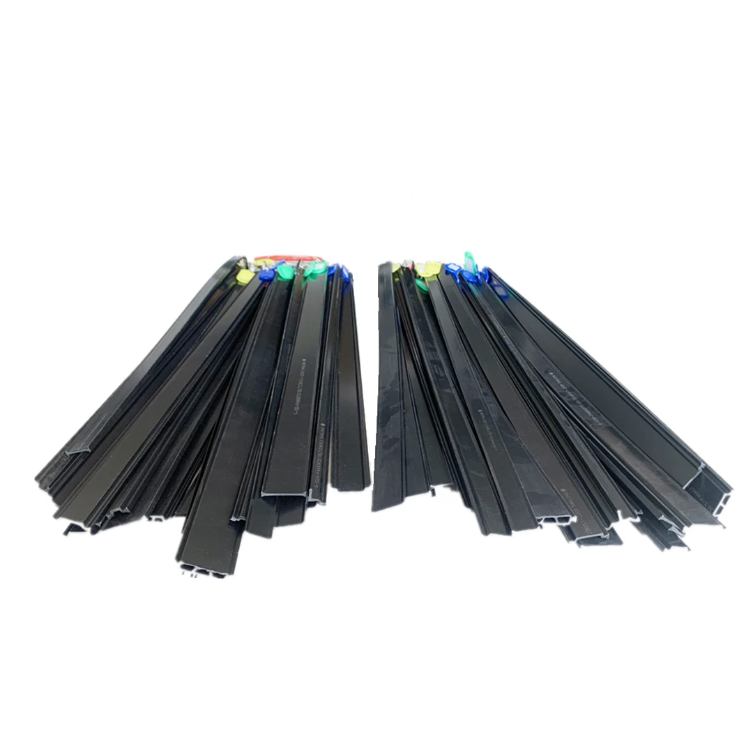 Custom hotel aluminium roller shutter sliding garage glass door brush strip seal