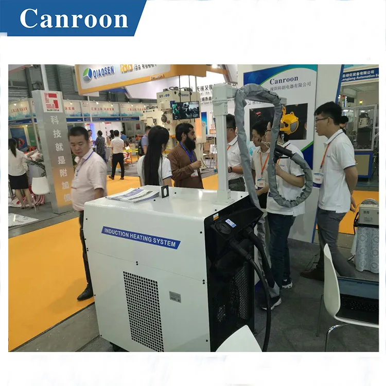 Canroon portable IGBT high frequency induction heating equipment induction brazing machine for metal heat treatment