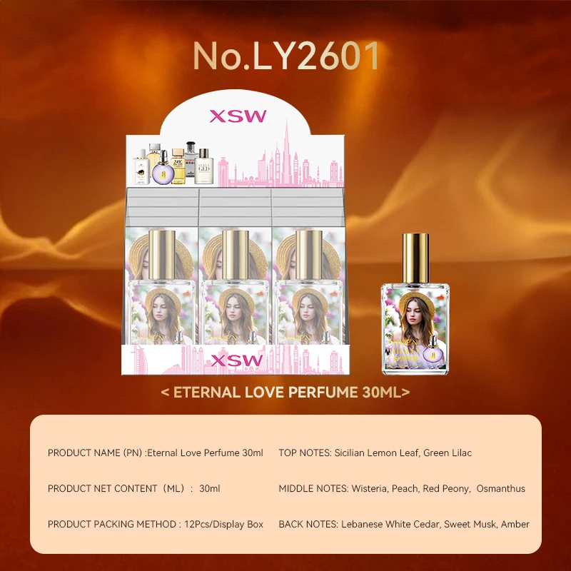 Morakot XSW Wood Eau De Parfum Floral Elegant Female Private Label Fragrance Perfume Factory