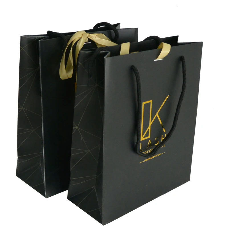 paper bags supplier wholesale custom size print logo clothing shoes paper bag with handles customizable your own logo paper bag