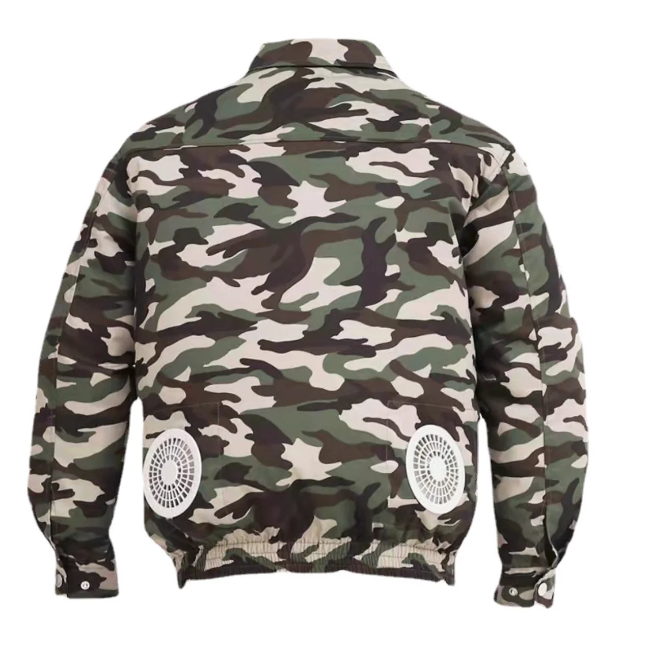 2022 Fan Clothing Cooling Jacket for Men 5V USB powered Fan Cooling jacket Air Conditioned Coat for Summer High Temp Outdoor