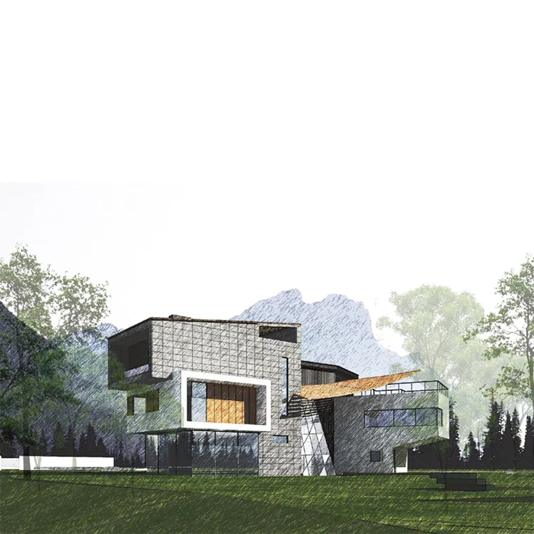 Factory price contemporary landscaping ideas for front of house Best high quality