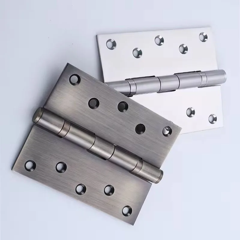 Stainless Steel 5 Inches 4 Inches Wide Ball Bearing Butt Door Hinges