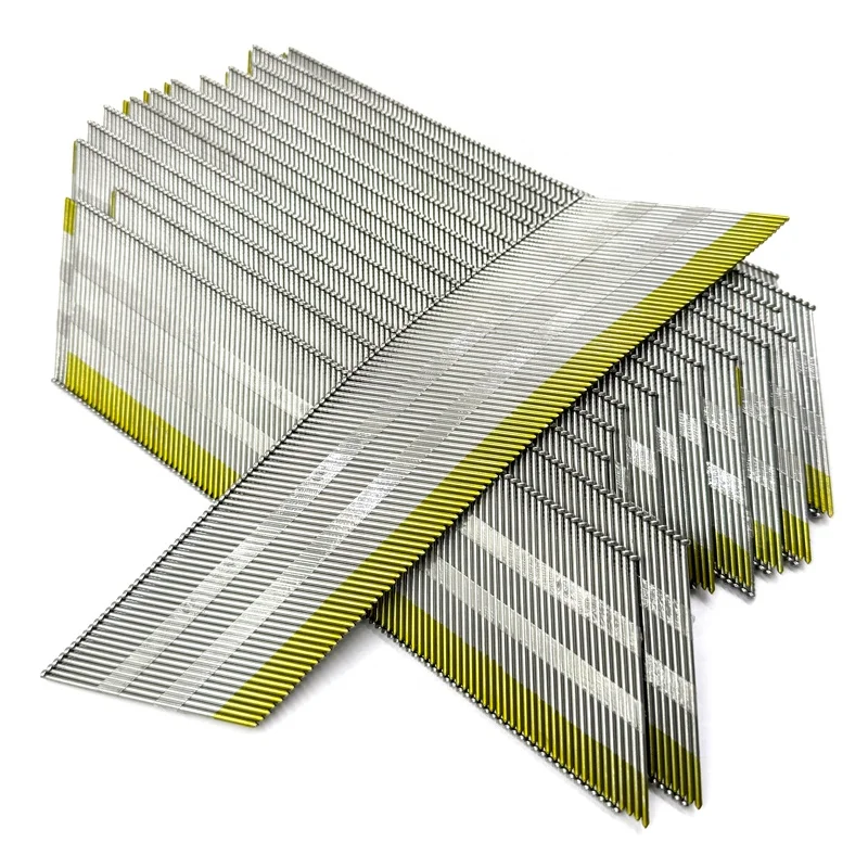 Pneumatic 15ga 34 Degree galvanized DA Finish Brad Nails DA17(38mm)