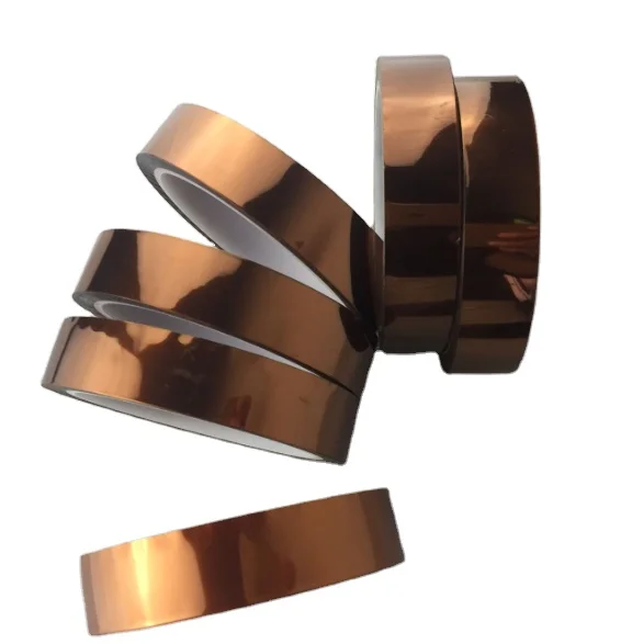 Wholesale Custom Teal Gold Finger High Temperature Tape Insulating Non-residual Polyimide Tape