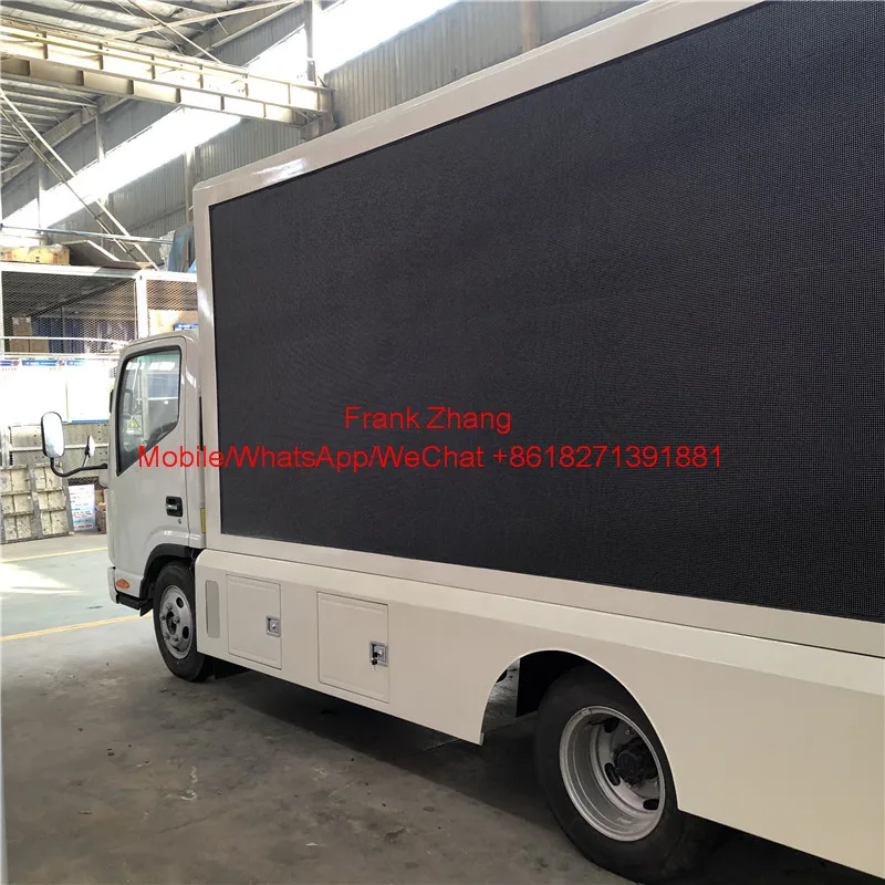 Грузовик со светодиодным экраном JAC 4x2 92hp RHD