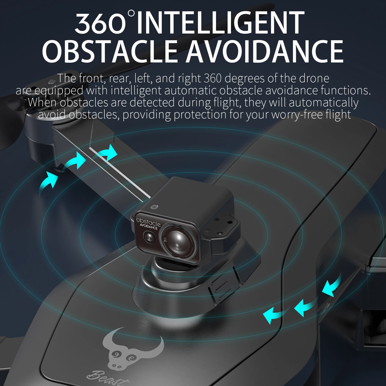 SG906 MAX Beast 3 drone 3-Axis Gimbal 4K HD camera GPS FPV 5G WIFI 1200M Brushless Motor For SG906 max beast 3 drone