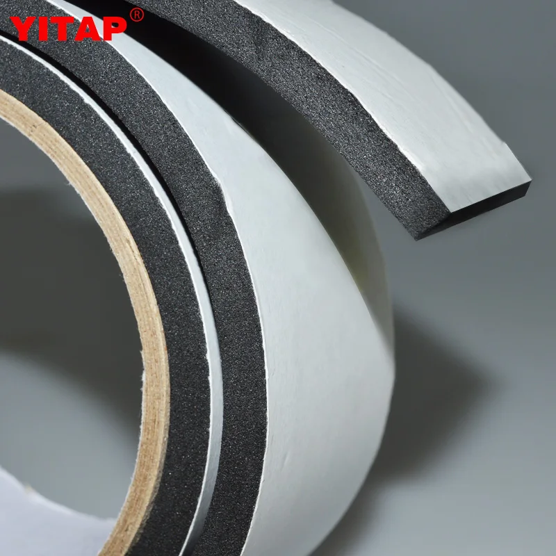 Self Adhesive Eva Sponge Rubber Circle Foam Gasket Compriband Tape