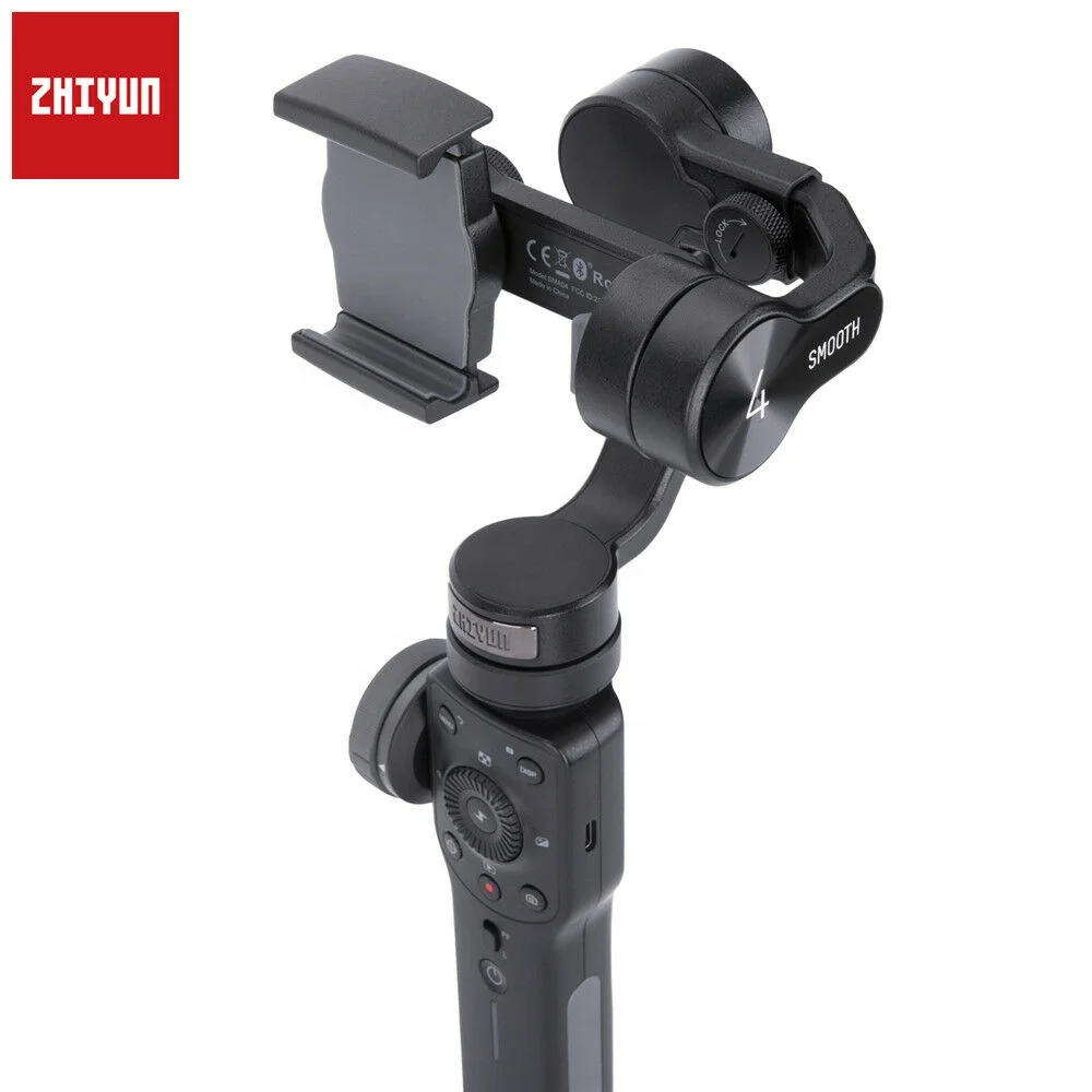  Zhiyun Smooth 4 3-осевой ручной шарнирный стабилизатор для камеры GoPro w/фокус Pull & Zoom смартфона на базе IOS и