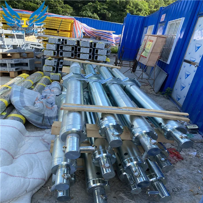 Регулируемая стойка шпинделя для поддержки опалубочных панелей горизонтально или вертикально