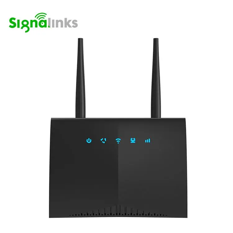 Signalinks High Speed CAT4 Wifi Modem sim card home use 1 Wan 2 Lan 4G 5G CPE LTE Router