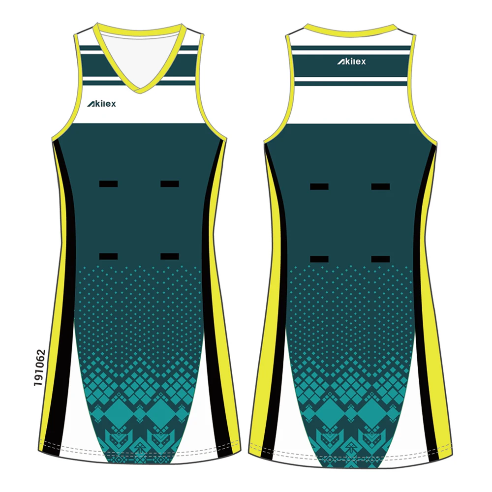Akilex 2022 новый дизайн пользовательская Униформа netball высокое качество