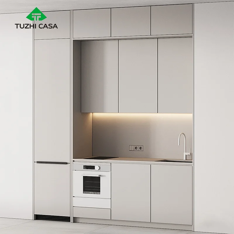 TUZHI CASA современные кухонные шкафы набор мебели производство небольших кухонных шкафов для маленькой комнаты идеи дизайна