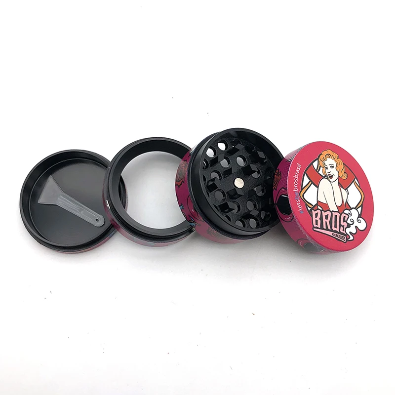 metal colorful cigarette grinders smoking rolling grinders tobacco grinders