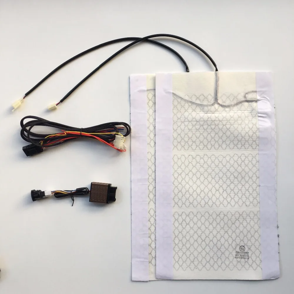 car mats interior warmer Seat Covers heated cushion 4 led Switch Button seat heater wiring harness for motorhome RV