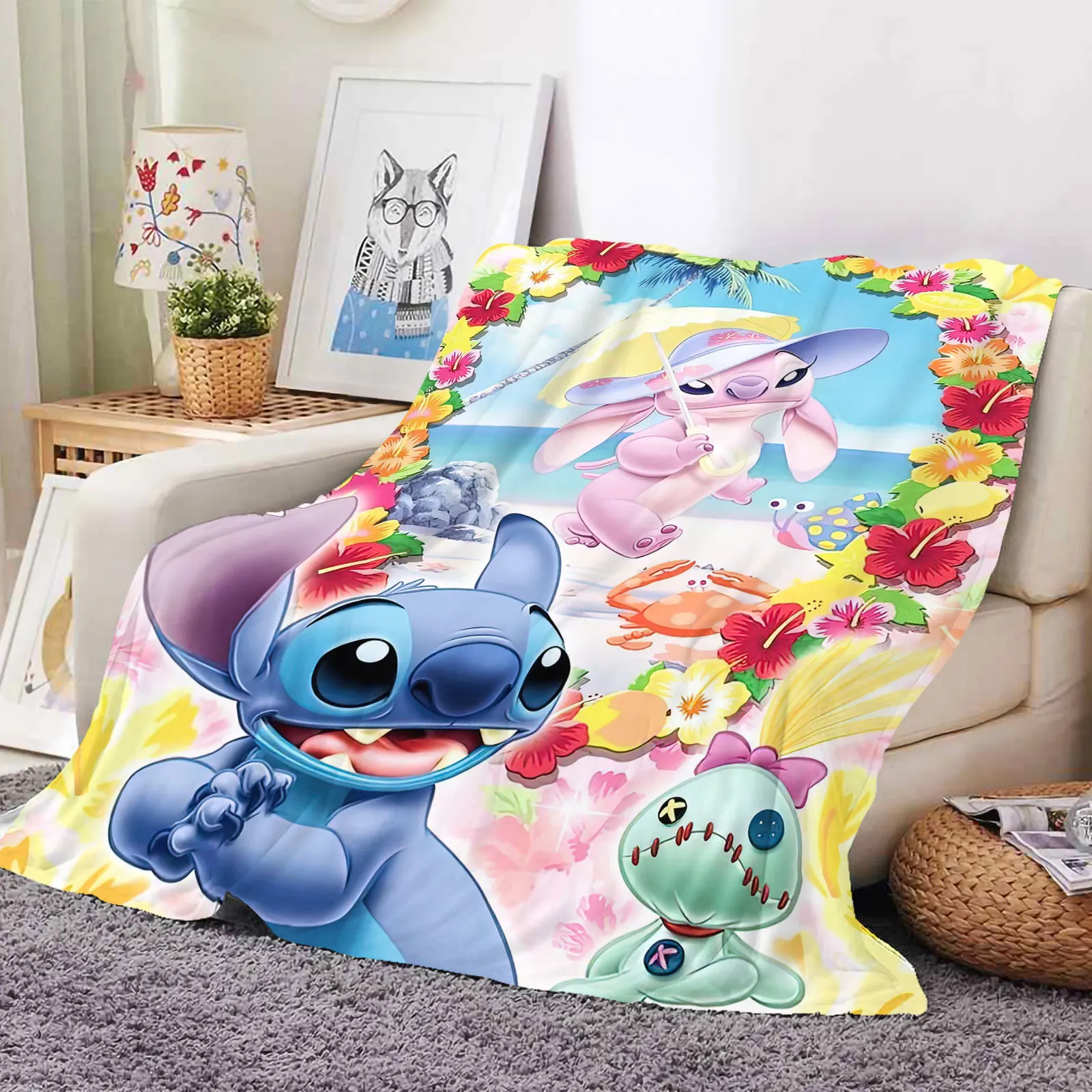 Новинка Фланелевое Флисовое одеяло для кемпинга