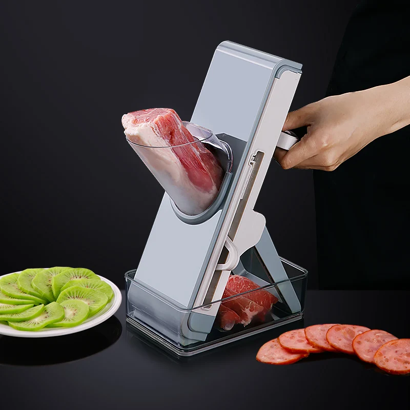 Кухонные аксессуары безопасный ручной измельчитель для лука овощей терки слайсер замороженного мяса мандолина