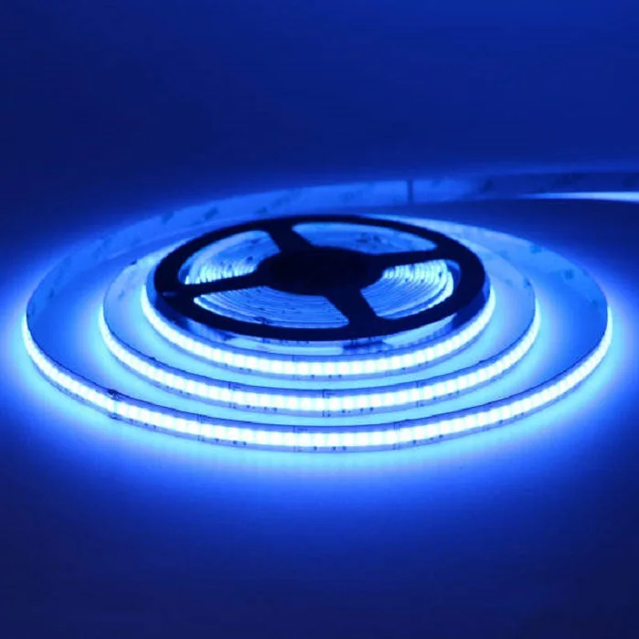 24v 12v 3000k rgbw red color green blue dot free flip chip cob led strip lights