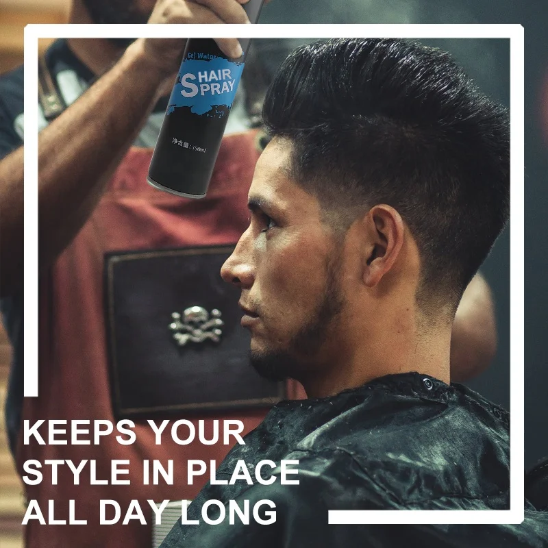 Private label professional Strong Hold Hair Styling Spray for man or woman