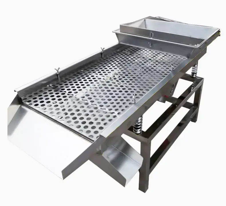 Vibrating Sorting Sieve Machine/Grain Sifter Screen/Grain Linear Vibrating Equipment