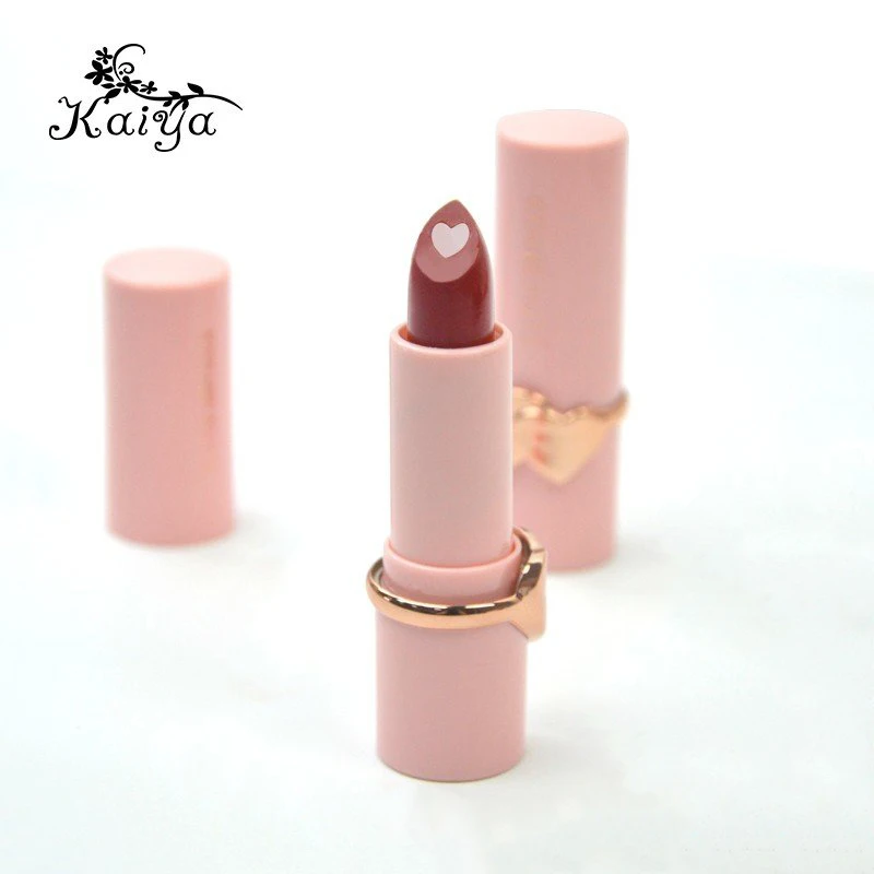 Sheer Color Tinted Lip Balm Creamy Makeup High Pigment Non Sticky Lip Stick Duo Moist Core Silky Smooth Heart Shaped Lipstick