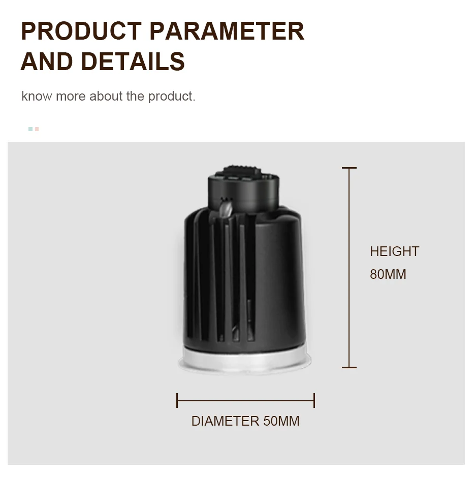 High lumen led light module downlight cct adjustable color change led recessed downlight module