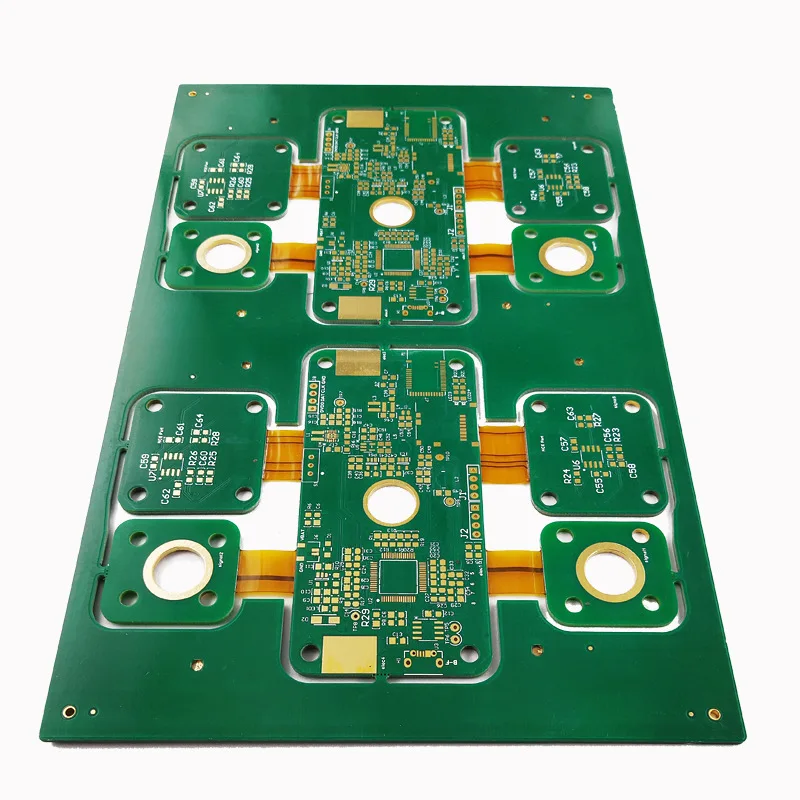 Custom 6 layer rigid-flex pcb Manufacturer ROSH with certificate fast lead time