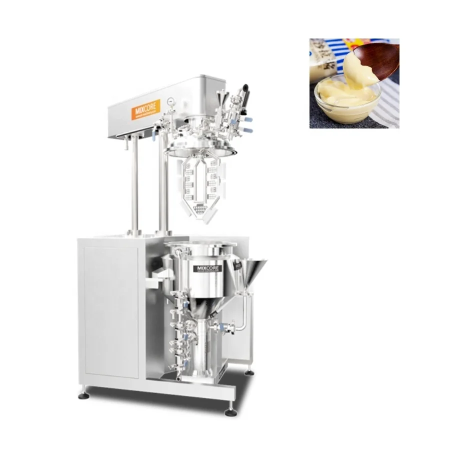 Mayonnaise Production Line Egg Yolk and Vinegar and Oil Dispersing and Emulsifying Mixer Machine