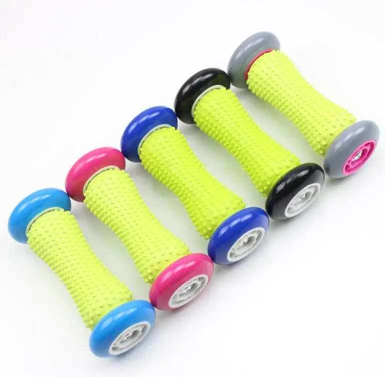 Foot Roller Acupressure Massage Hand Foot Roller Yoga Meridian Omnidirectional Fascia Relaxation Roller Relief Plantar Fasciitis