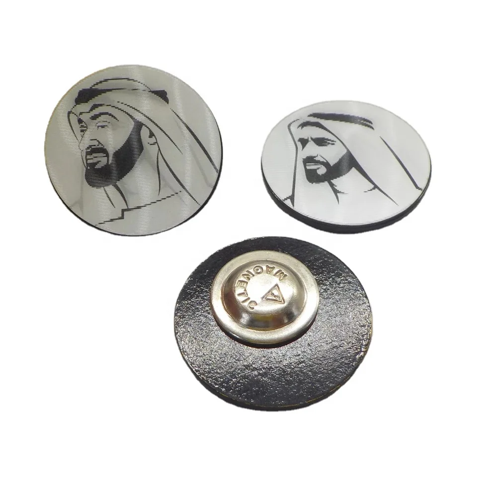 2023 UAE national day celebration zayed badges sheikh classic magic metal magnetic badge pins