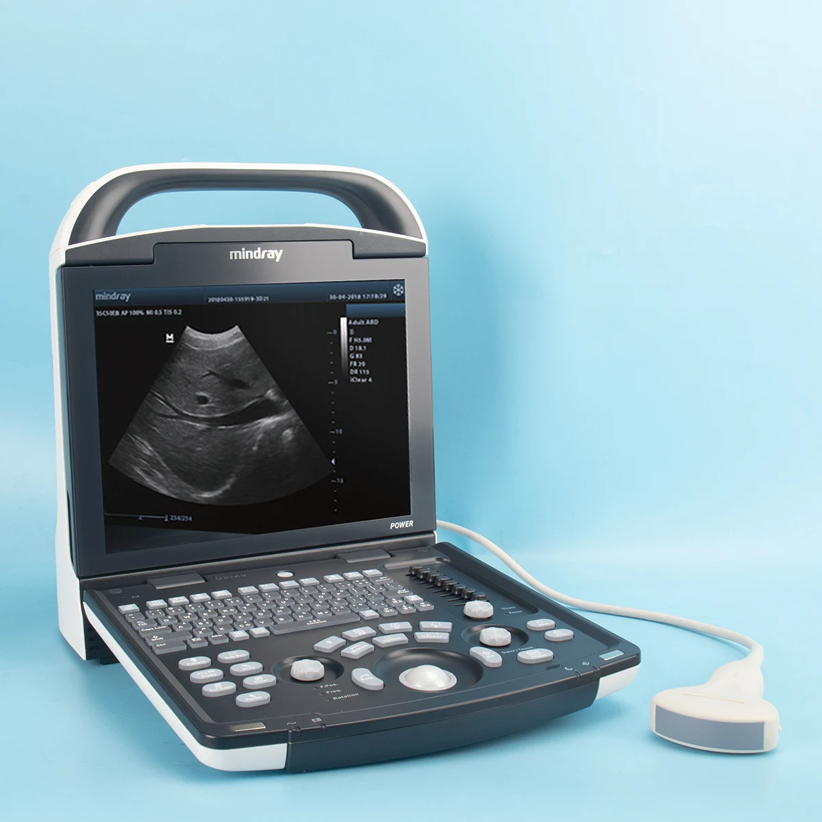 Hospital Ecografo Ultrasound DP-20/Portable B/W Ultrasound with Convex probe