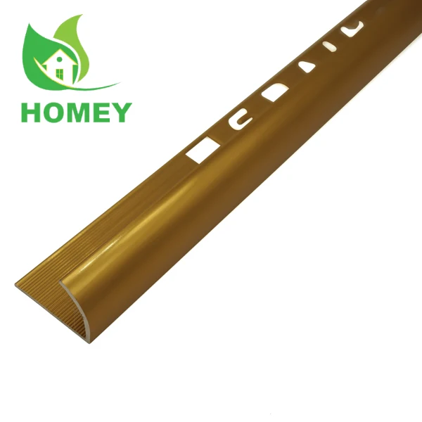 
wholesale curve edge wall aluminum tile trim strip 