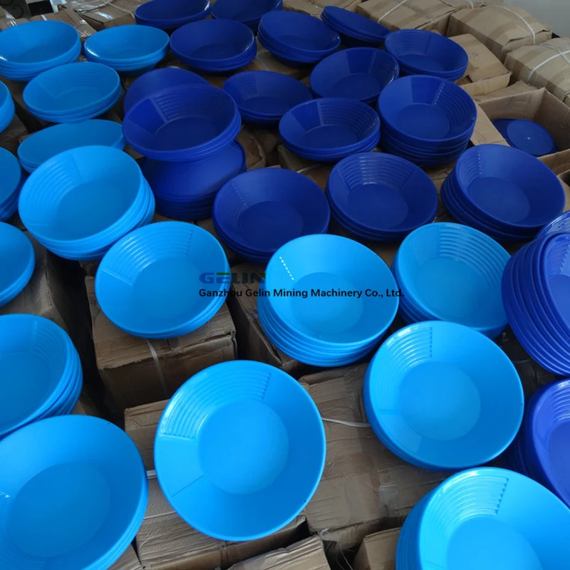 Gold metal gold pan for sand gold mineral washing