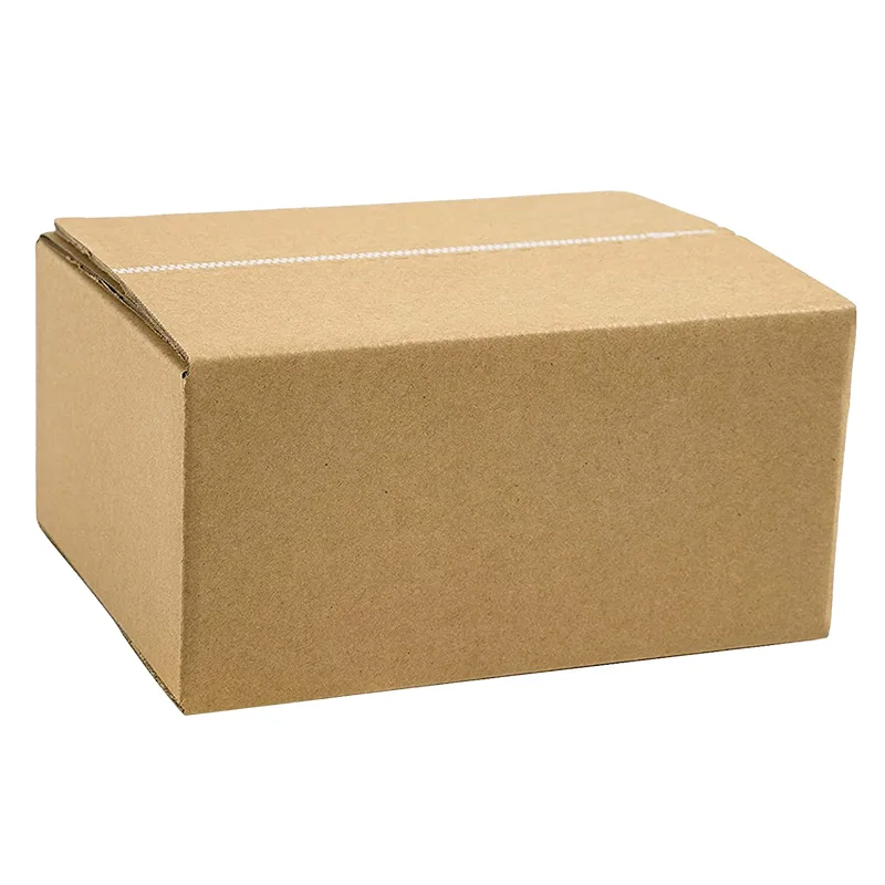 Packing Manufacturer Brown Moving Corrugated Carton Shipping Boxes For Mail With Logo Printing