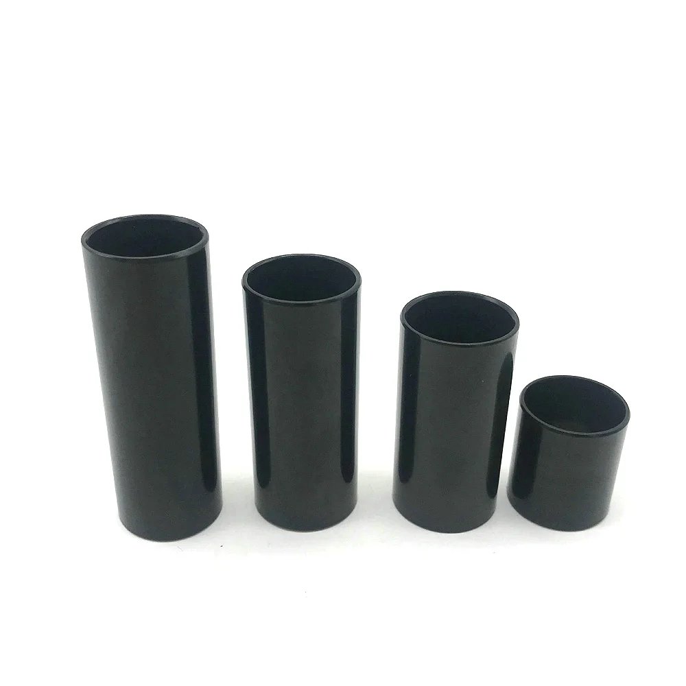 
Stainless Steel Guitar Slider Metal Black Color Finger Slider For Electric Acoustic Guitar Bass Any Length Can Be Customized 